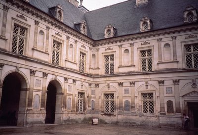 View of the Courtyard by Sebastiano Serlio